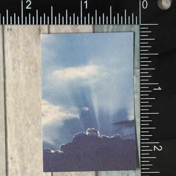 🌀10/$10🌀 Sky Landscape Sunrise Sunset Washi Sticker Decal - Picture 1 of 1